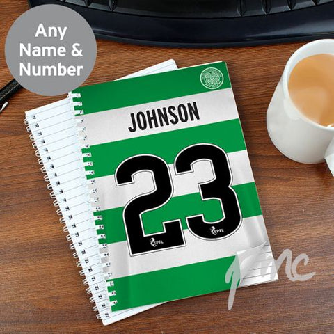 Personalised Celtic A5 Notebook