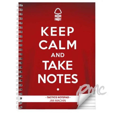 Personalised Nottingham Forest Keep Calm A5 Notebook