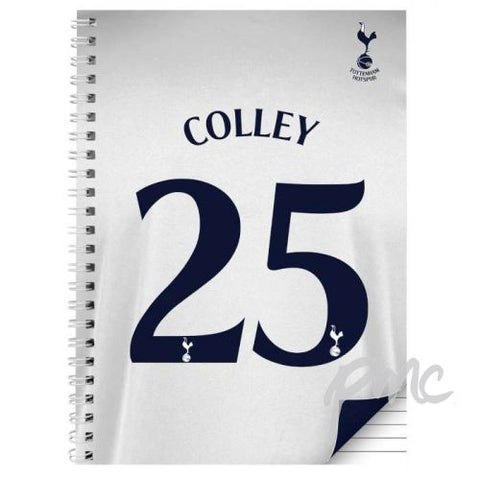 Personalised Tottenham Hotspur A5 Notebook