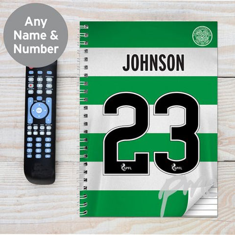 Personalised Celtic A4 Notebook