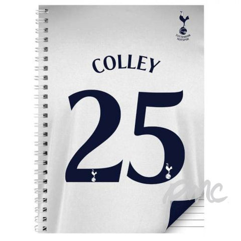 Personalised Tottenham Hotspur A4 Notebook