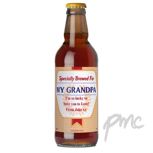Personalised Specially Brewed For Beer