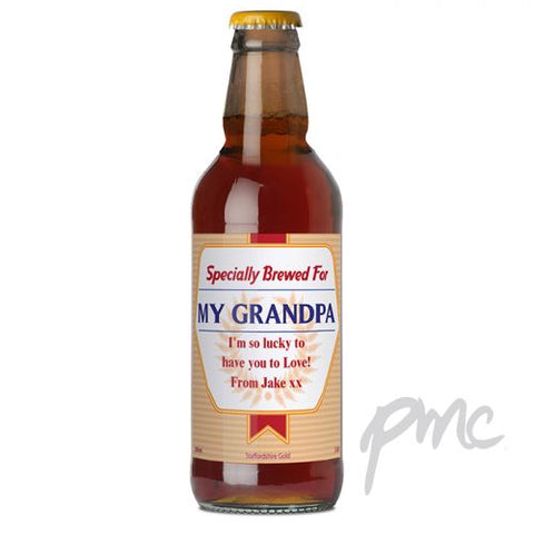 Personalised Specially Brewed For Beer