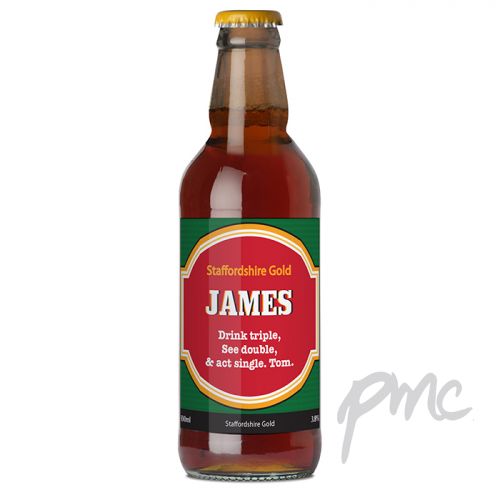Personalised Traditional Beer