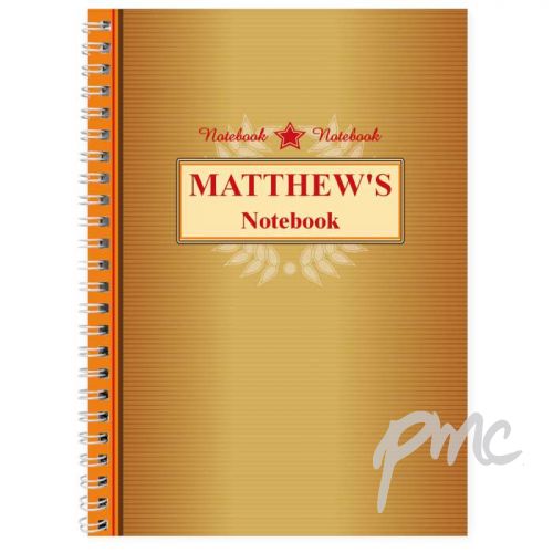 Personalised Luxury A5 Notebook