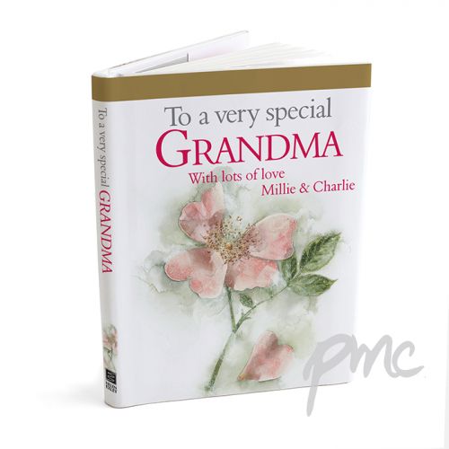 Personalised Very Special Grandma Giftbook