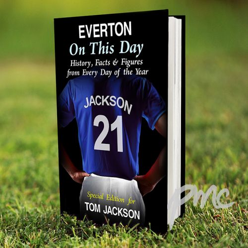 Personalised Everton on this Day Book