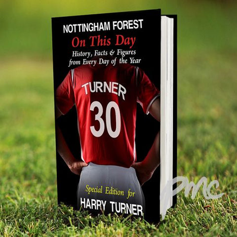 Personalised Nottingham Forest on this Day