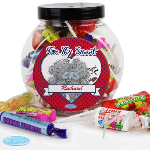 Personalised Me to You Couple Sweet Jar