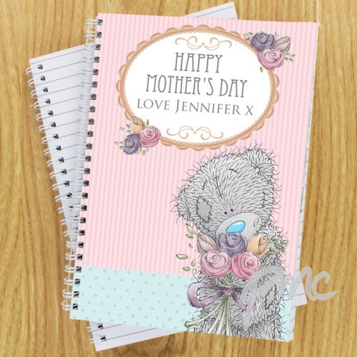 Personalised Me To You Flowers A5 Notebook