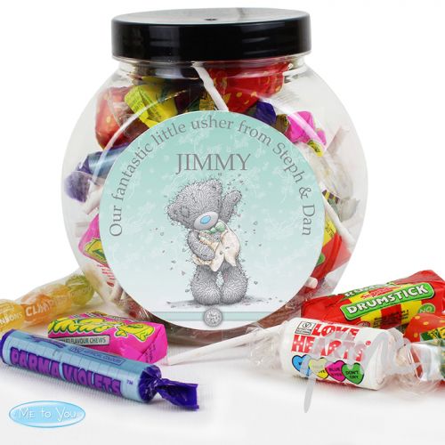 Personalised Me To You Male Wedding Sweets