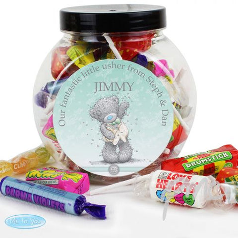 Personalised Me To You Male Wedding Sweets