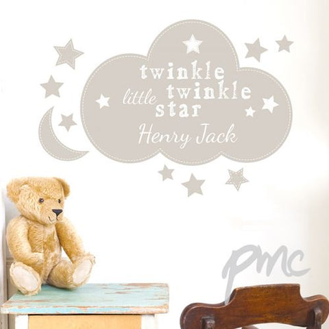 Personalised Twinkle Twinkle Wall Art