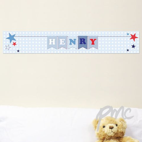 Personalised Star Bunting Banner