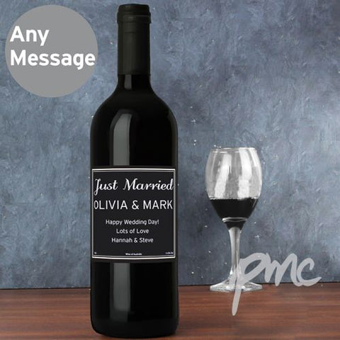 Personalised Classic Red Wine