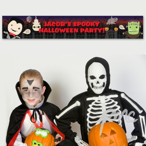 Personalised Halloween Banner