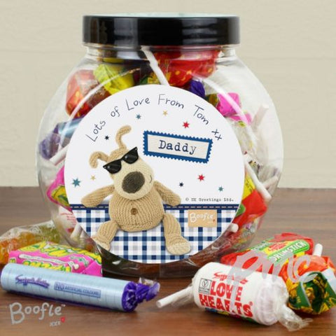 Personalised Boofle Stars Sweet Jar