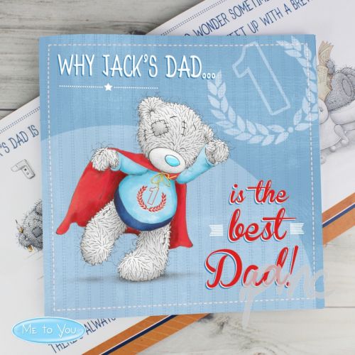 Personalised Me to You For Him Poem Book