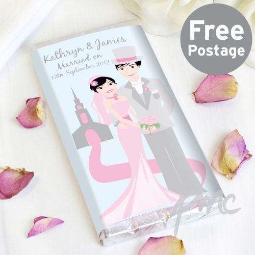 Personalised Fabulous Couple Milk Chocolate Bar