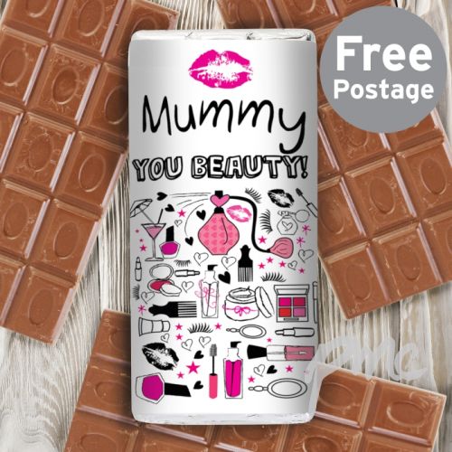 Personalised Pamper Milk Chocolate Bar