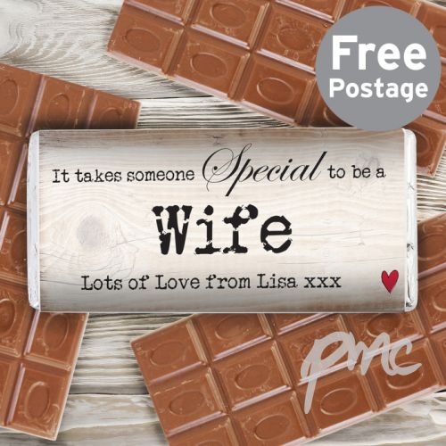 Personalised Someone Special Milk Chocolate Bar
