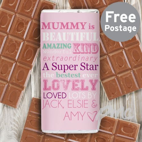 Personalised She Is... Milk Chocolate Bar