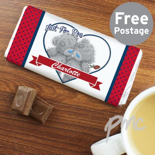 Personalised Me to You Couple Milk Chocolate Bar
