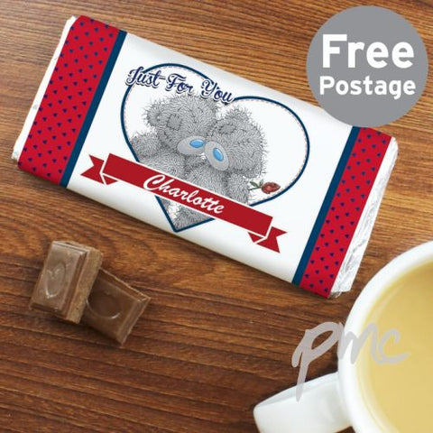 Personalised Me to You Couple Milk Chocolate Bar