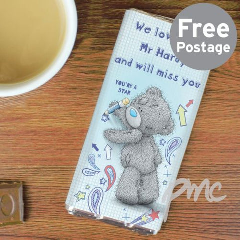Personalised Me to You Teacher Milk Chocolate Bar
