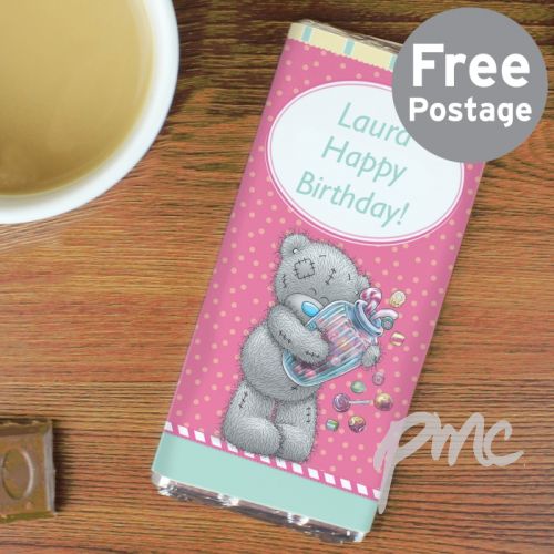 Personalised Me to You Candy Girl Milk Chocolate Bar