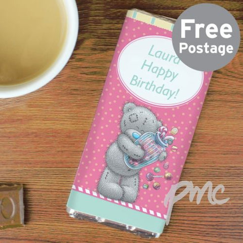 Personalised Me to You Candy Girl Milk Chocolate Bar