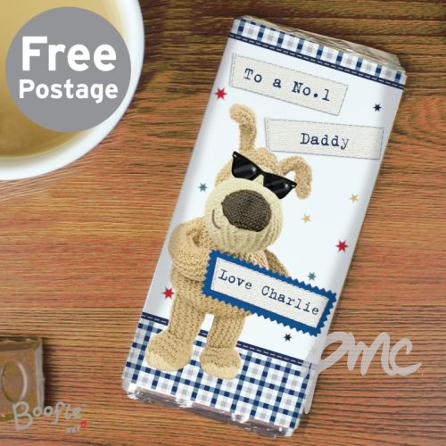 Personalised Boofle Stars Milk Chocolate Bar
