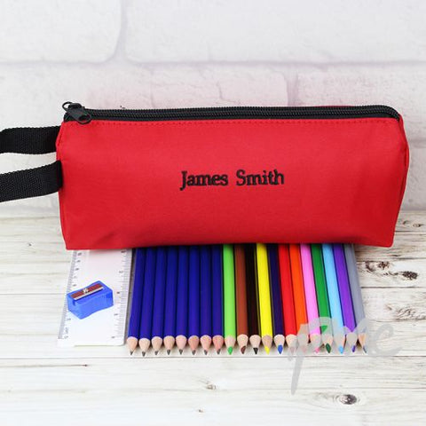Red Case and None Personalised Contents