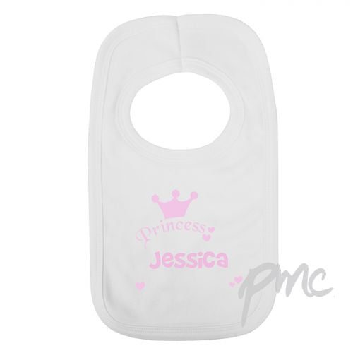 Personalised Princess Bib