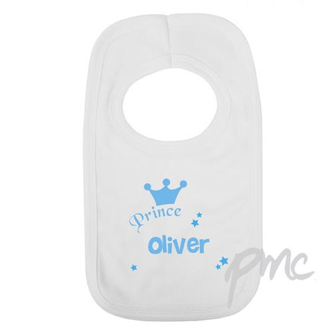 Personalised Prince Bib