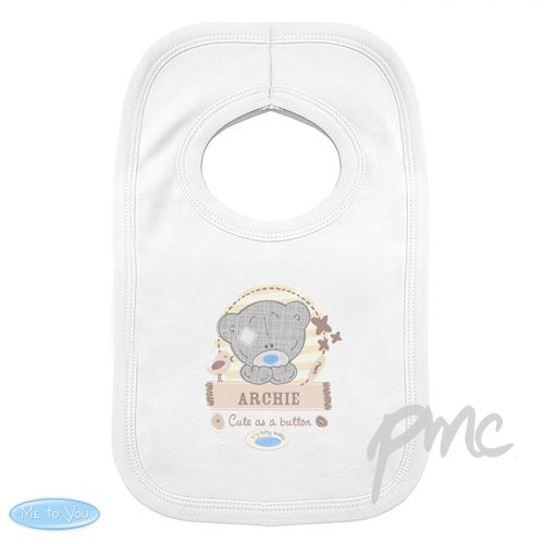 Personalised Tiny Tatty Teddy Bib 0-3 Months