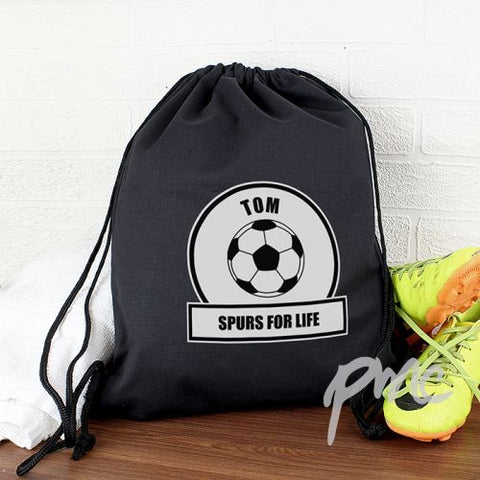 Personalised Football Fan Swim & Kit Bag