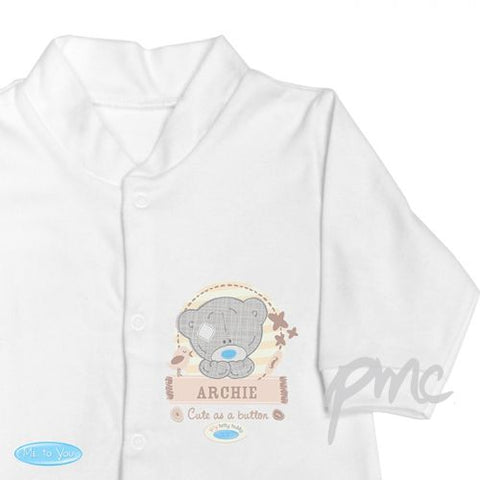 Personalised TinyTatty Teddy 12-18 Months Babygrow