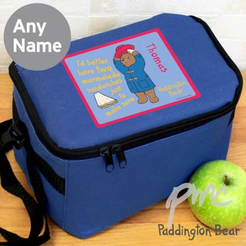 Personalised Paddington Bear Lunch Bag