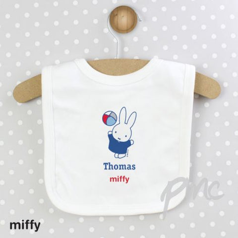 Personalised Miffy Playful Baby Bib