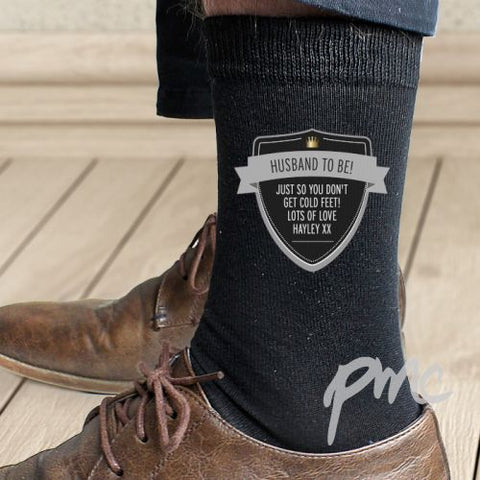 Personalised Classic Shield Men's Socks