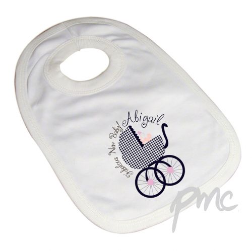 Personalised Fabulous Baby Girl Bib