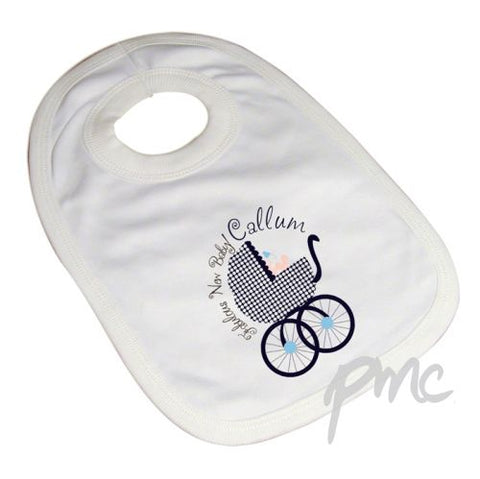 Personalised Fabulous Baby Boy Bib
