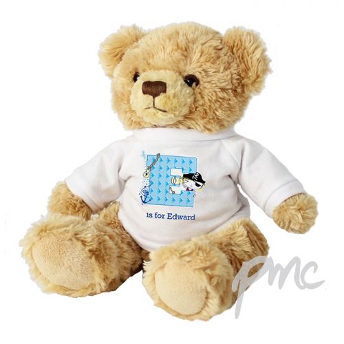 Personalised Pirate Letter Message Bear