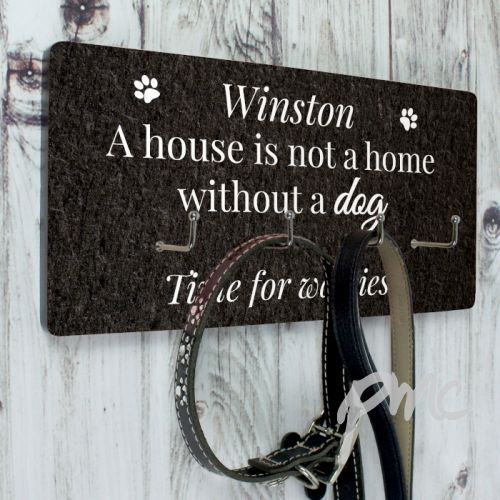 Personalised Dog Lead Hooks