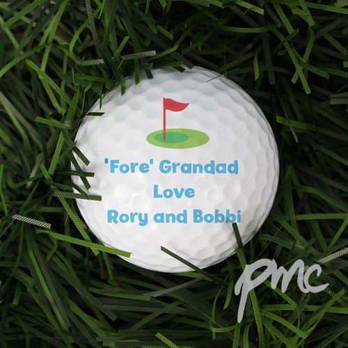 Personalised Flag Golf Ball