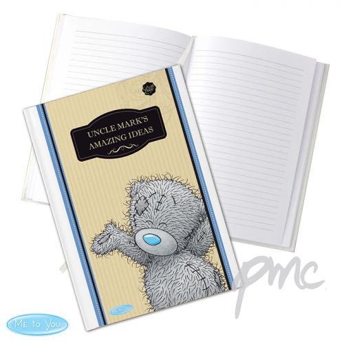 Personalised Me to You For Him Hardback A5 Notebook