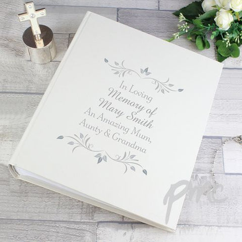 Personalised Sentiments Album with Sleeves