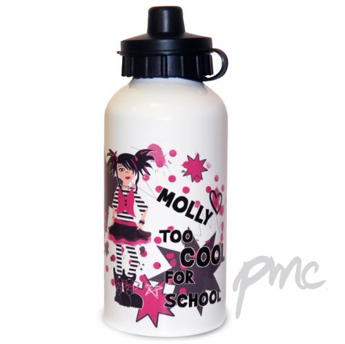 Personalised Too Cool Girl Drinks Bottle