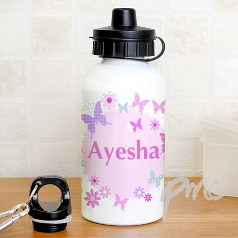 Personalised Butterfly Drinks Bottle